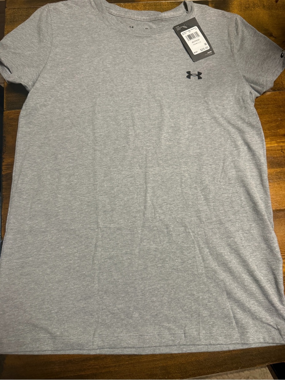 Under Armour Women’s  Heather Gray Performance T-Shirt